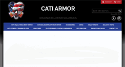 Desktop Screenshot of catiarmor.com